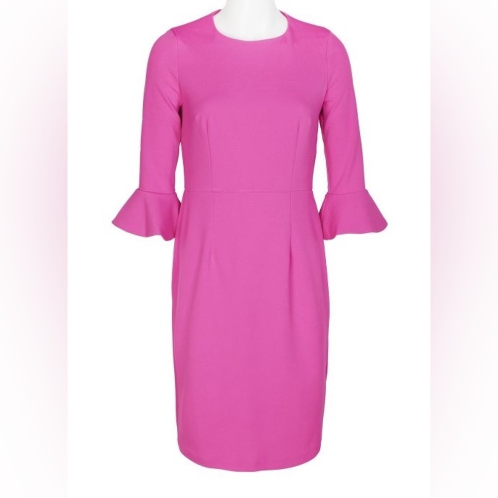 Donna Morgan Bell-Sleeve Dress